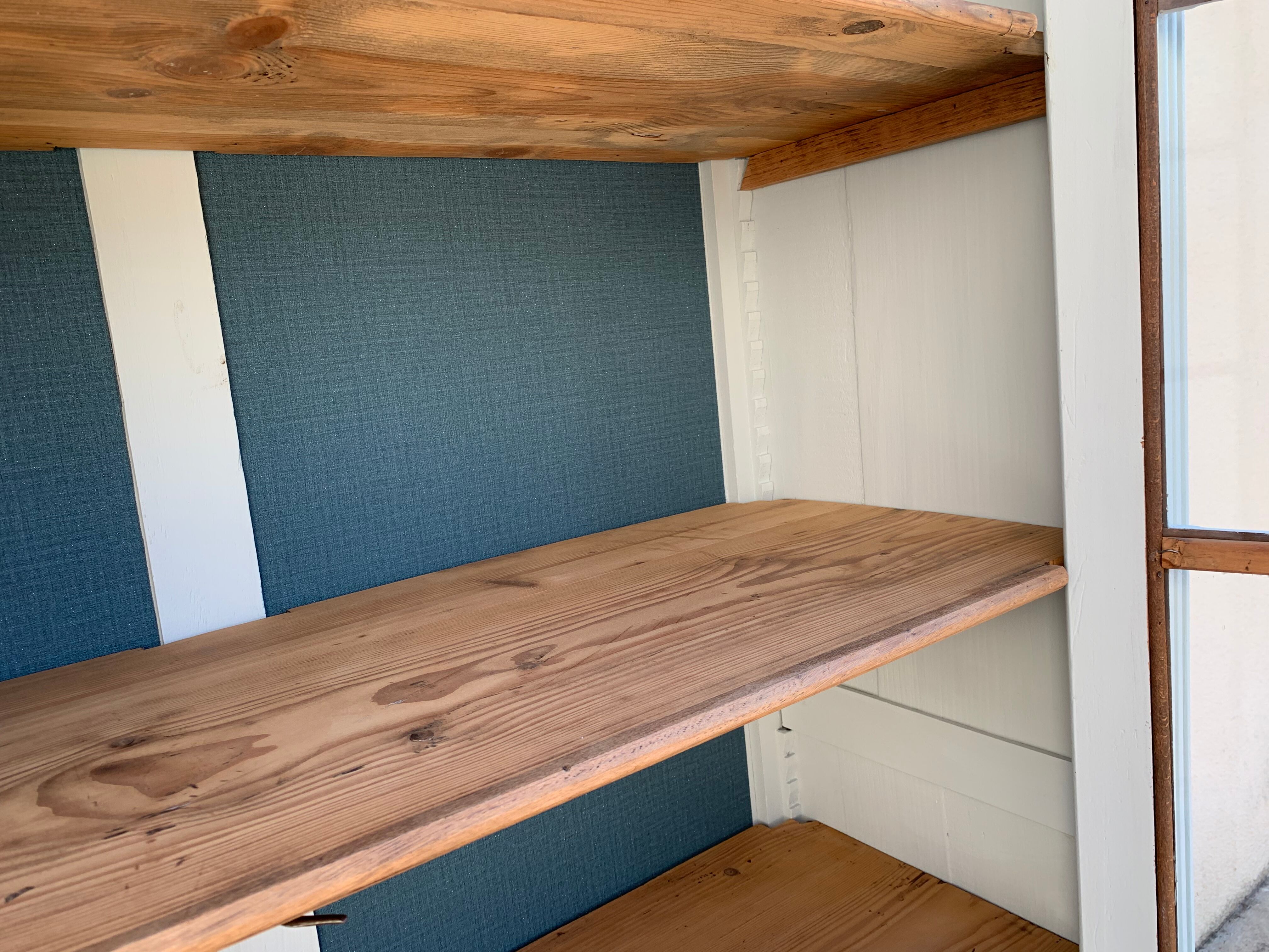 Glass-glazed Parisian wardrobe 1920