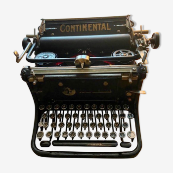 Old continental typewriter