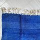 Blue Moroccan wool rug 200cm x 300cm