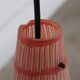 Coloured vintage ceiling lamp pendant lamp 60s 70s MCM