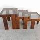 Tables gigognes mid-century par Gianfranco Frattini, Yougoslavie années 1960