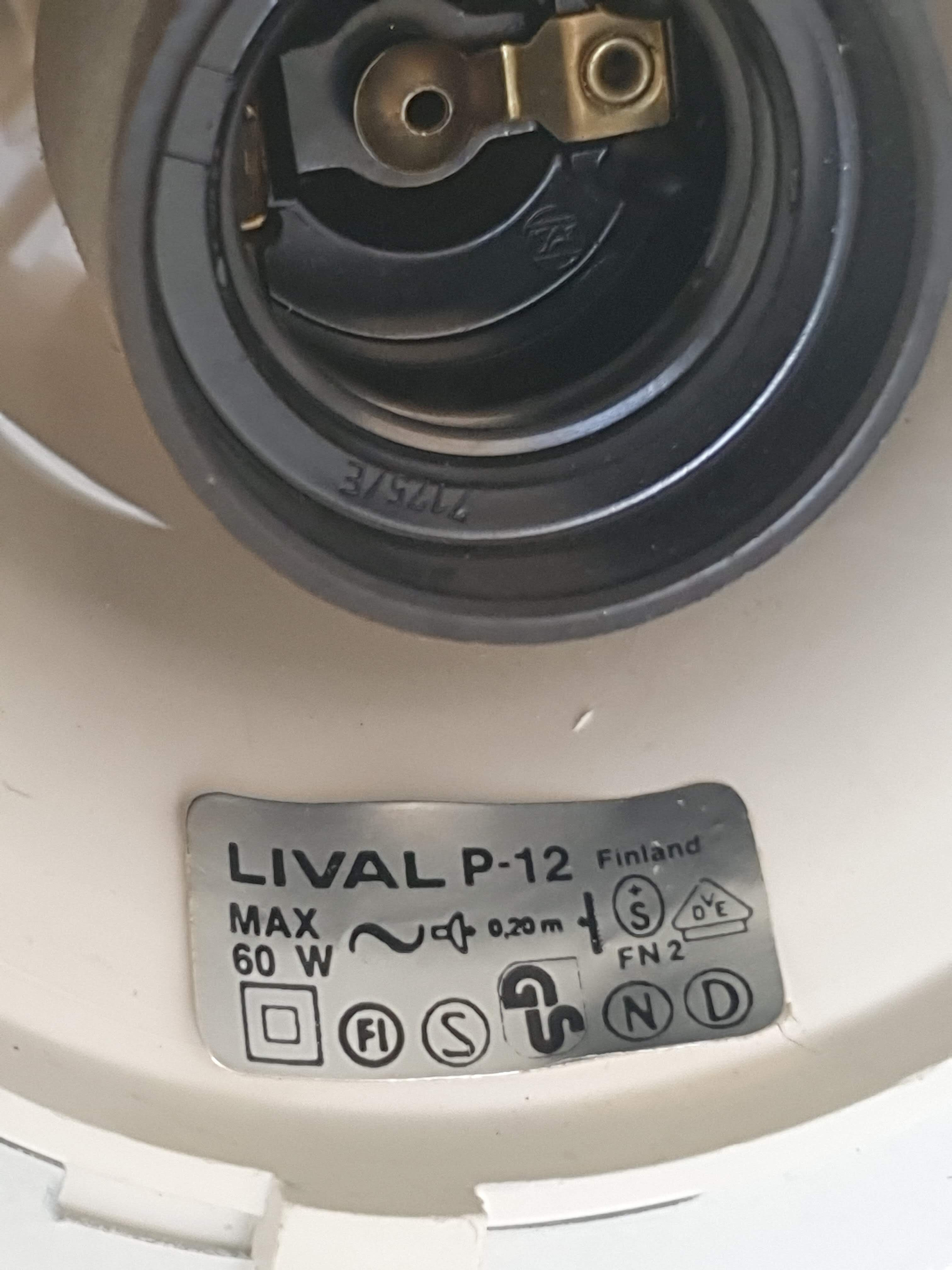 Architect lamp P12 Lival Finland