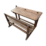 Bureau écolier en bois