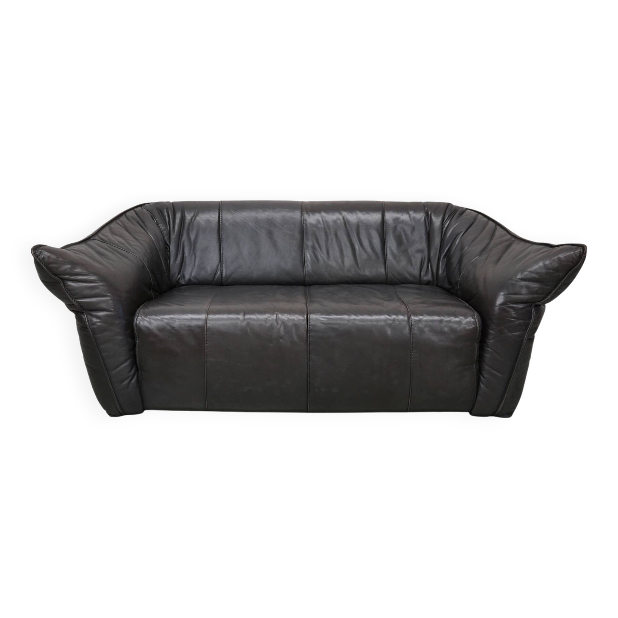 Brown Leather Andes Sofa by Gerard van den Berg for Montis, 1970s