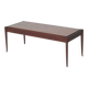 Table basse italienne de style Vittorio Dassi en acajou, Italie, 1960
