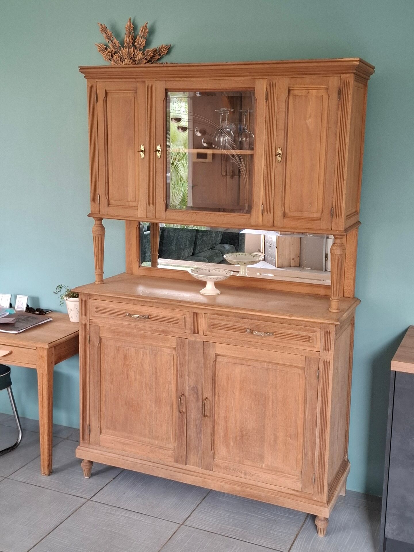 Buffet deux corps rénové 