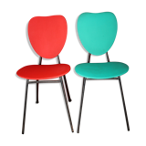 Lot de 2 chaises vintages