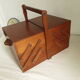 Vintage worker sewing box