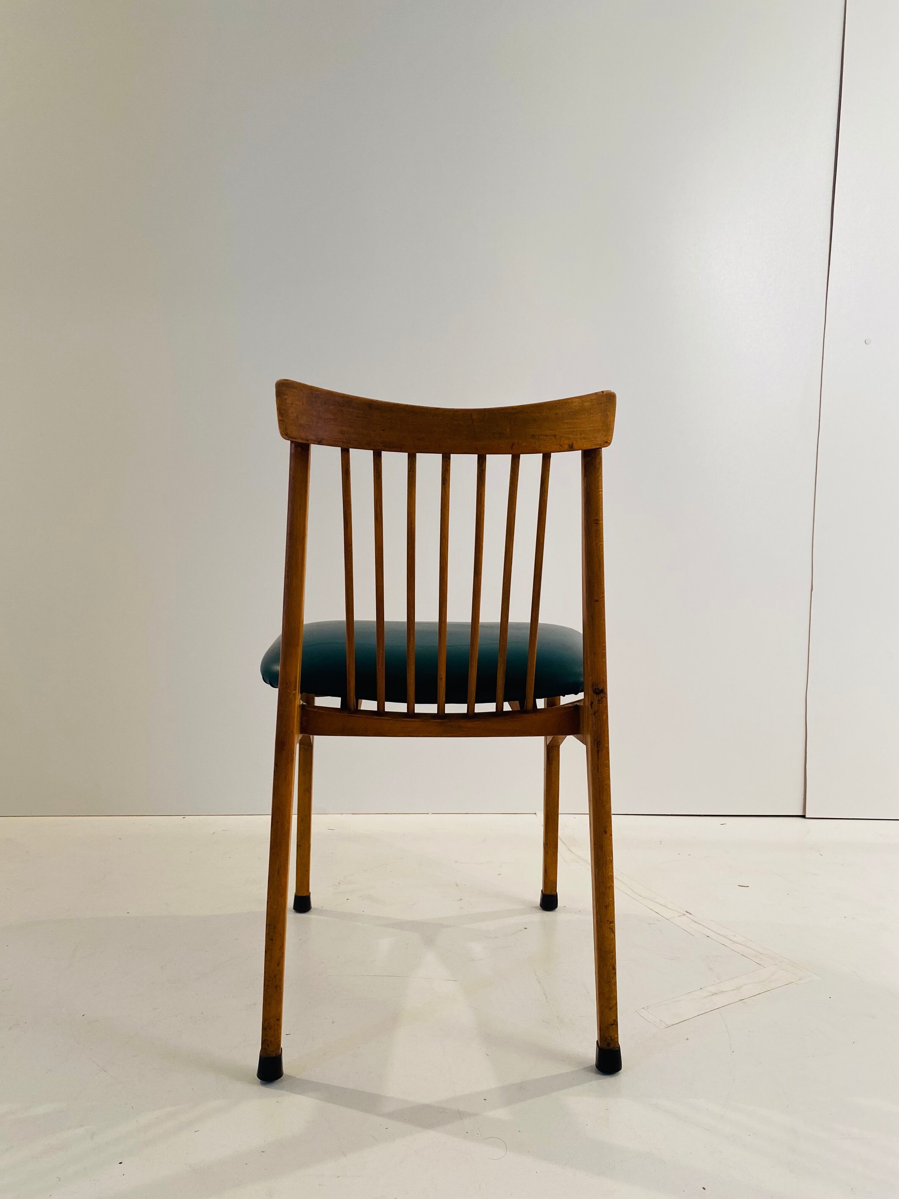 Vintage dining chairs, set of four, Italy 1960s