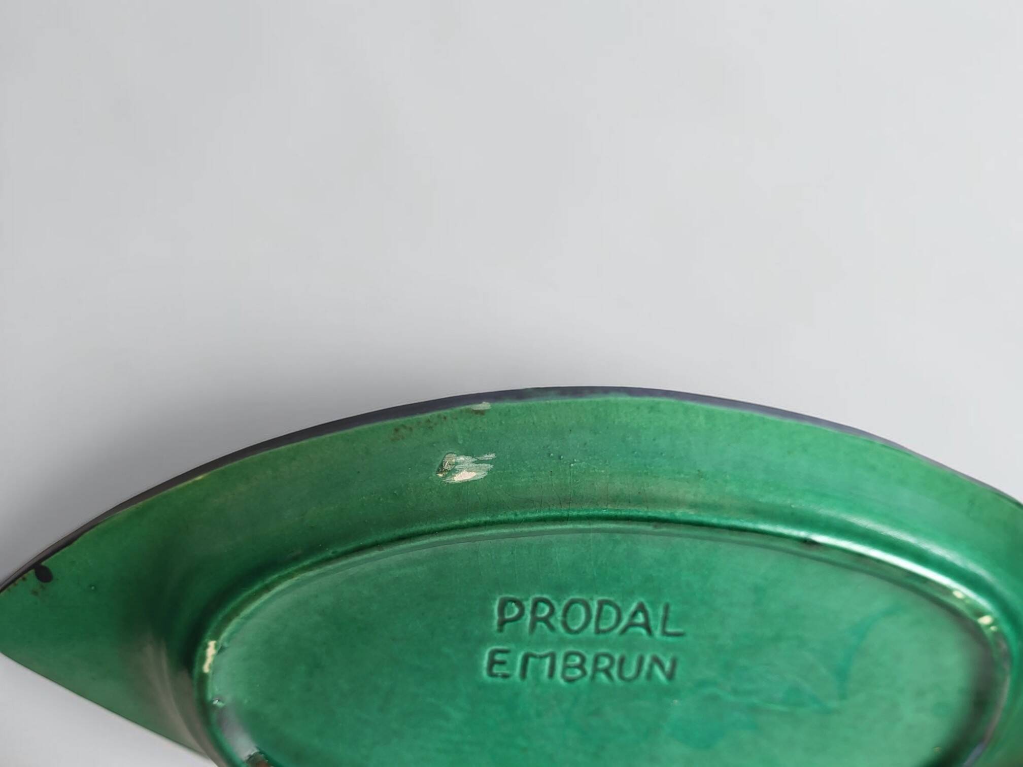 2 vintage ceramic dishes from the 1950s-60s