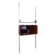 Floor/ceiling shelf or bar (Claustra) Michel Ducaroy for Roche Bobois, 1970s