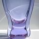 Bohemian Alexandrite Glass Vase by Miroslav Klinger 1960s