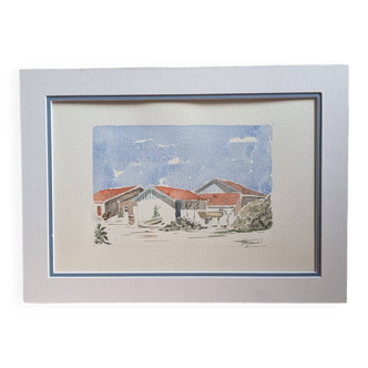 Original watercolour – Spirit of Cap Ferret