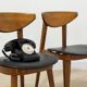 Pair of Fontania chairs attributed to Baumann – 1960s