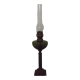 Lampe à huile antique, matador allemand Brenner art nouveau