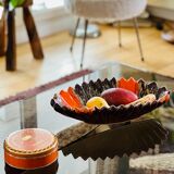 Vallauris orange fruit platter