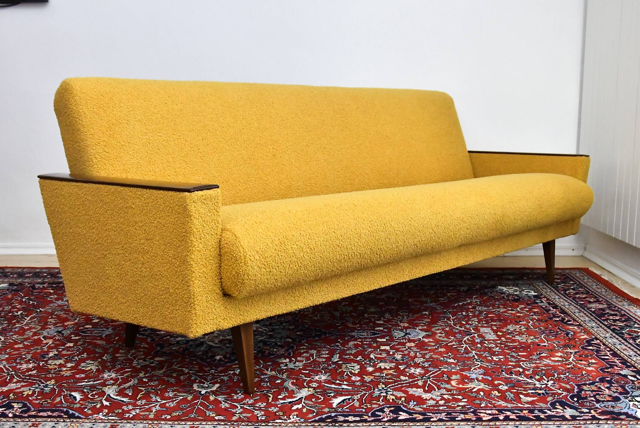 Folding sofa, daybed, sofa bed, chaise longue, 1960s