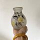 Glass paste vase 1900