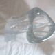 Vase design trilobe cristal de st louis france 3.2kg