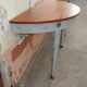 Pair of directoire mahogany style console