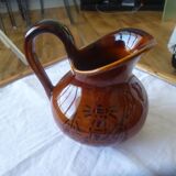 Saint Clément milk jug or small pitcher with marine decor