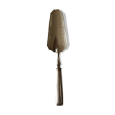 Pelle à tarte gâteaux dessert vintage en métal argenté art déco poinçonnée