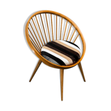Circular armchair in 60