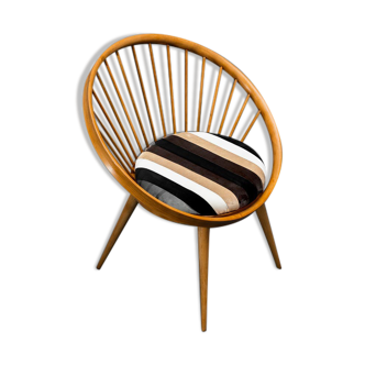 Circular armchair in 60