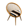 Circular armchair in 60
