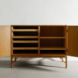 Vintage Danish Mid Century Wooden "232" Sideboard by Børge Mogensen, 1960s