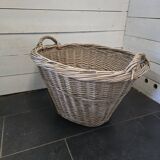 Old wicker basket
