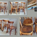 Set 4 chairs fischel bistro 30s/40s