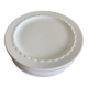 Set of 8 Festons flat plates by Pierre Motton for Gien 1970