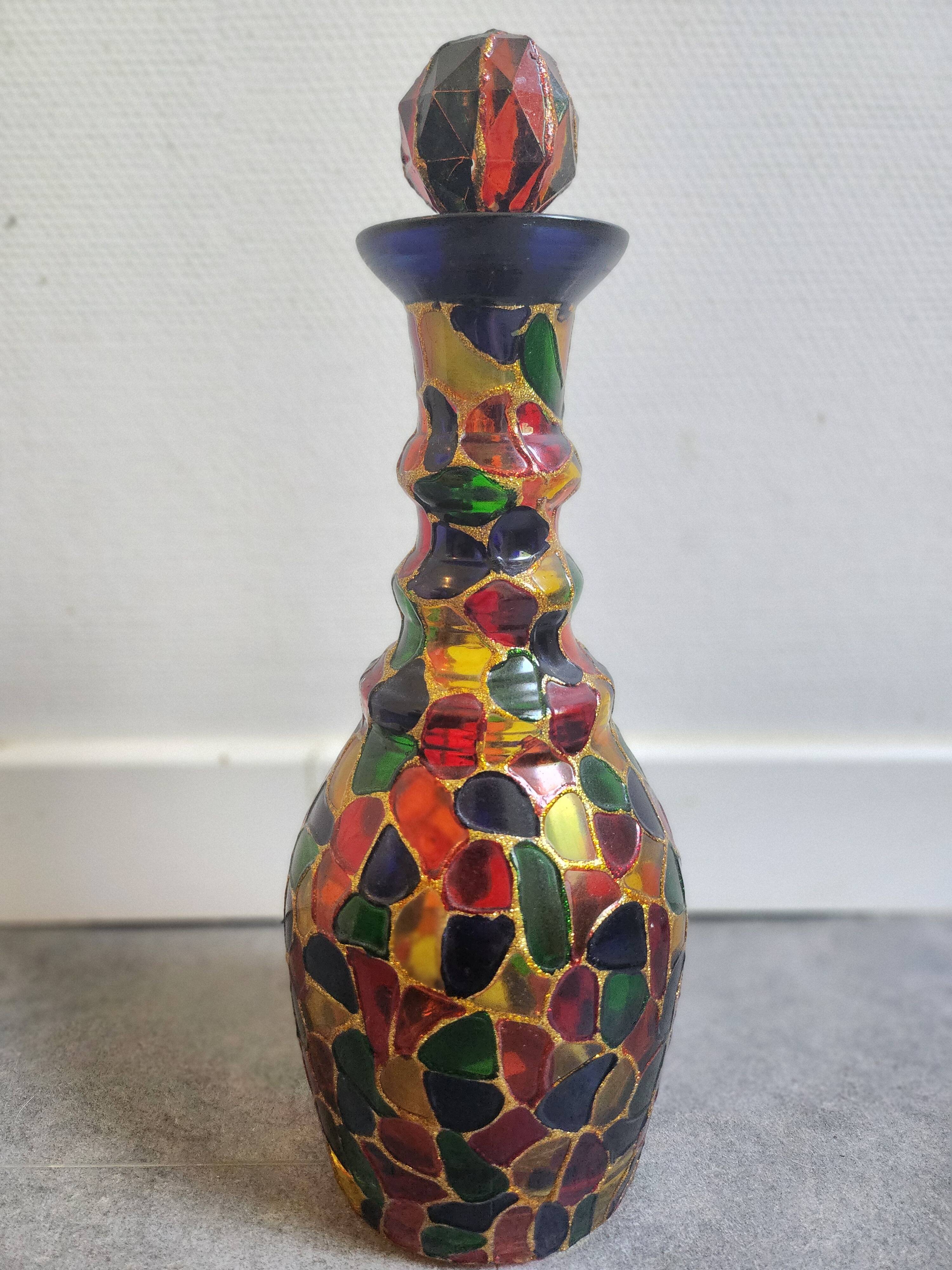 Coloured carafe