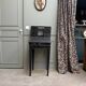 Small black antique graduated desk (renovated)