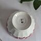 Antique faceted earthenware bowl, Digoin Badonviller