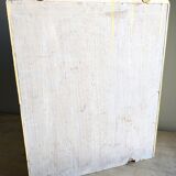 Weathered toilet cabinet