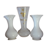 Triptych of vases signed