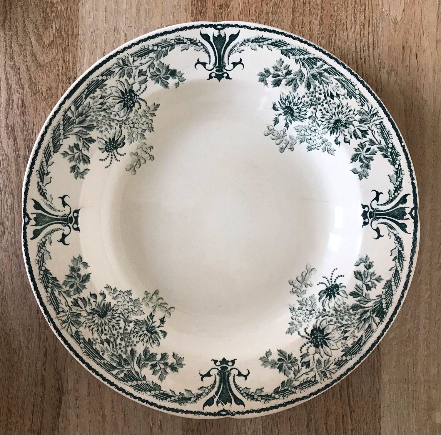3 assiettes Sarreguemimes Molière