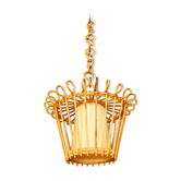 Rattan suspension 1950