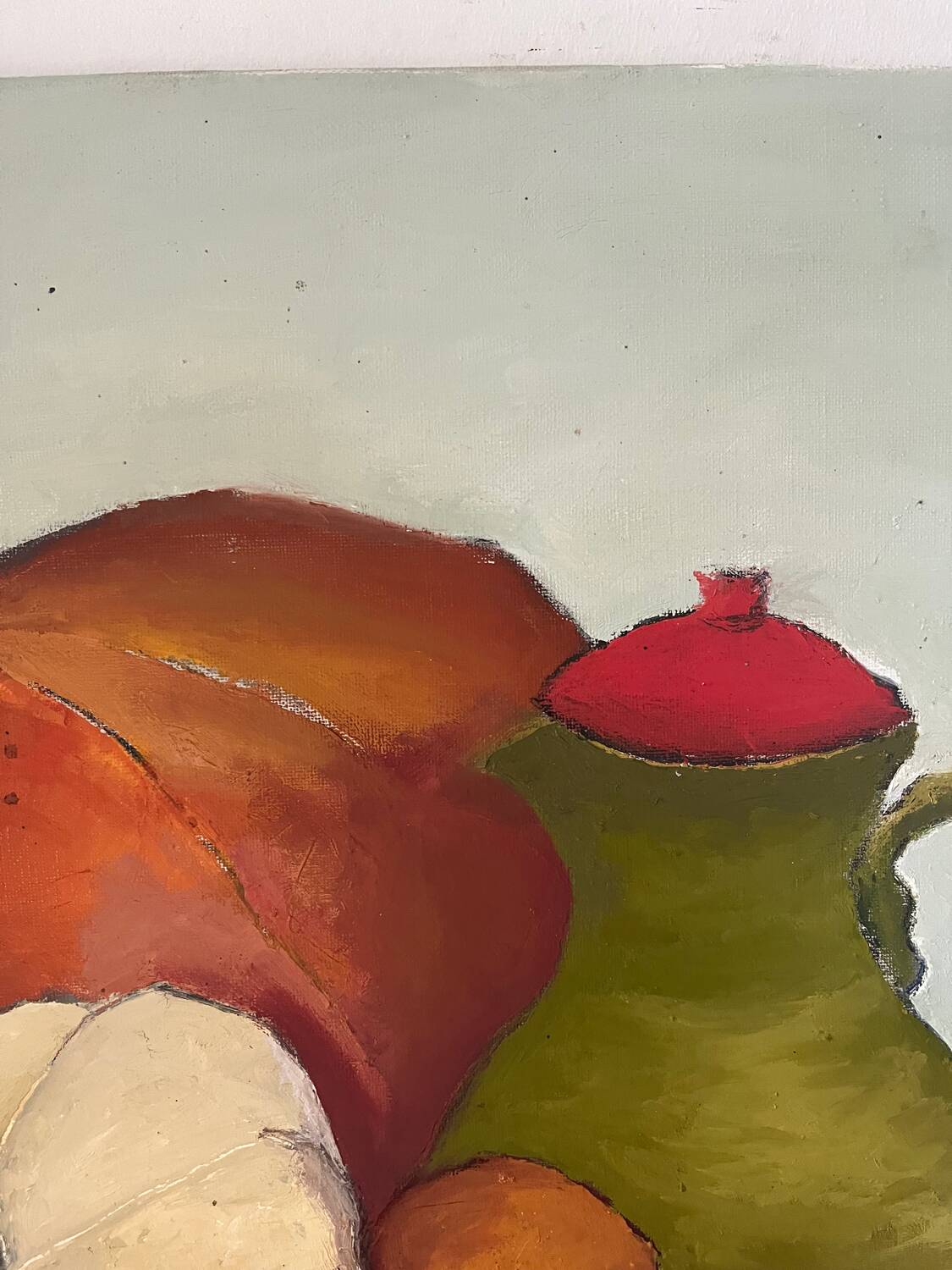 Autumn still life, oil on canvas countersigned Laffargue