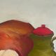 Autumn still life, oil on canvas countersigned Laffargue