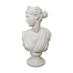 Large bust sculpture woman aphrodite platre white