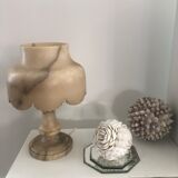Alabaster bedside lamp