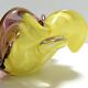 Large Polychrome Murano Glass Ashtray / Vide-Poche attr. to Toso, Italy