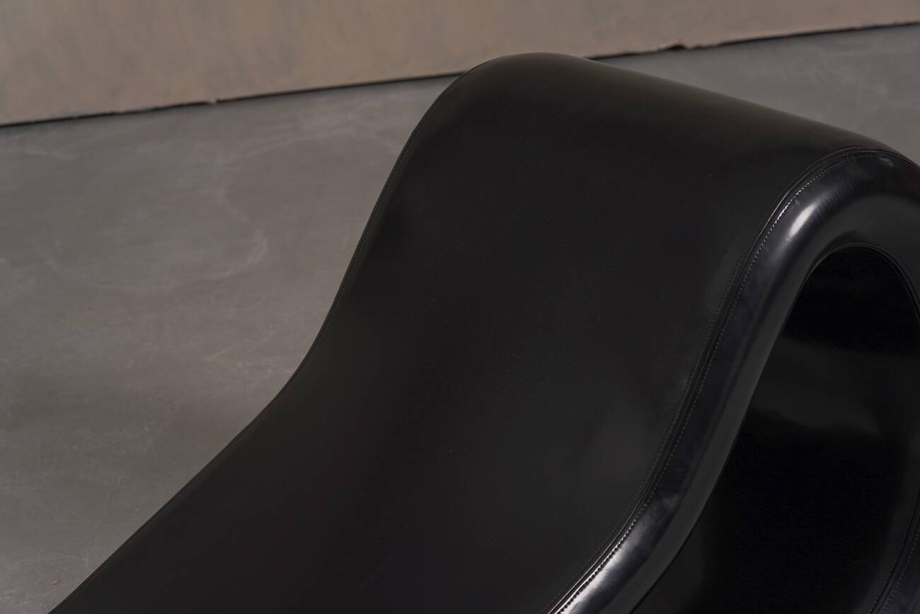 Vintage Ercolina chaise longue by Paolo Grasselli for Casprini, Italy 1980s
