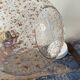New electrified gold glitter glass pendant lamp