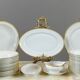 Limoges porcelain table service Jammey-Seignolles, Montreuil model, 30 pieces.