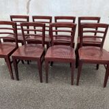 Set of 8 restaurant chairs