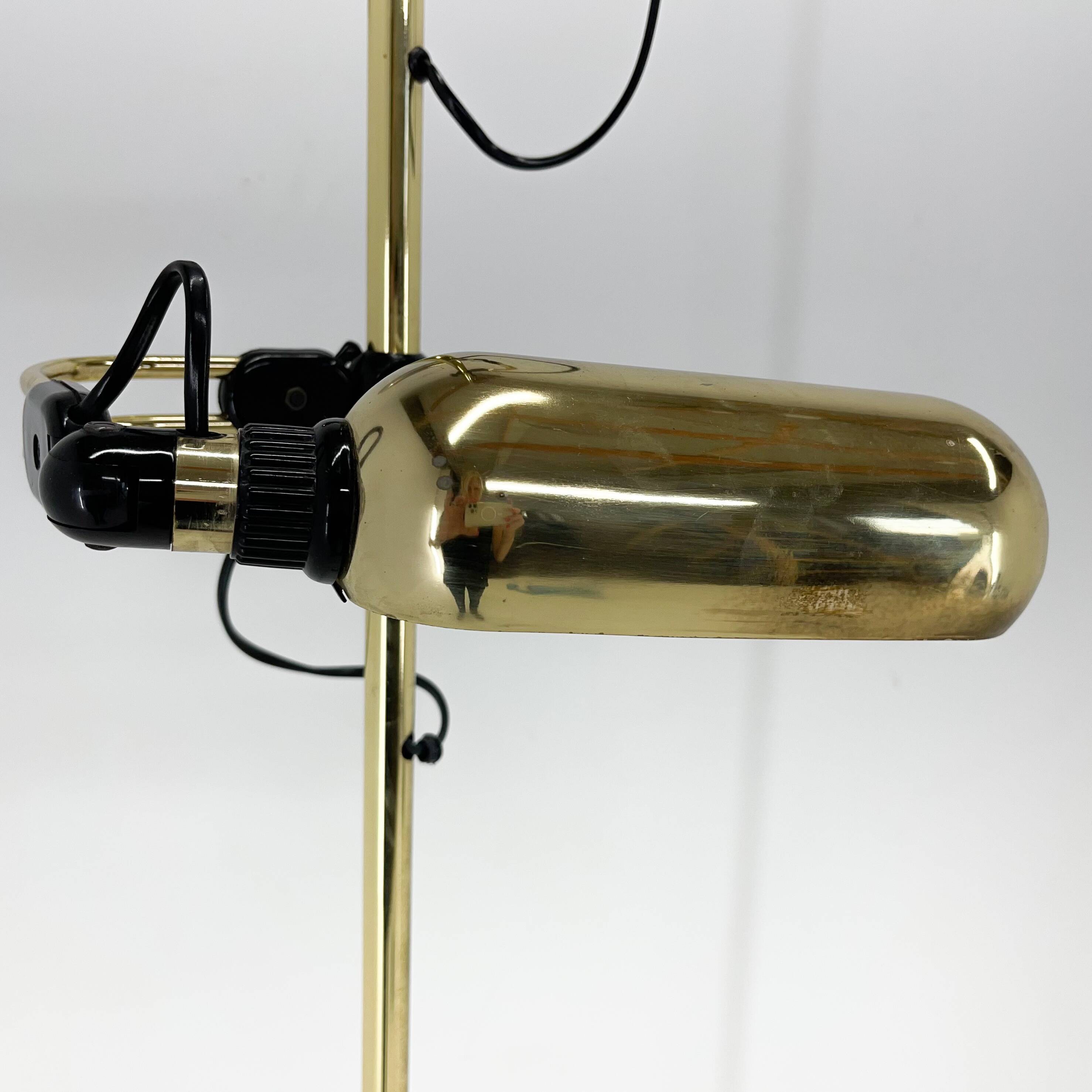 1980's Italian Adjustable Floor Lamp
